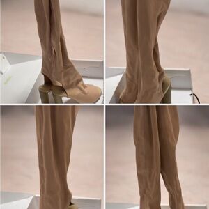 Elegant Tan Women's high boots